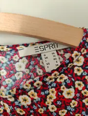 Vorschaubild 6 von Freizeitkleid Blumenmuster Midikleid Damen Gr. 36 S Mehrfarbig