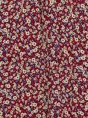 Vorschaubild 5 von Freizeitkleid Blumenmuster Midikleid Damen Gr. 36 S Mehrfarbig