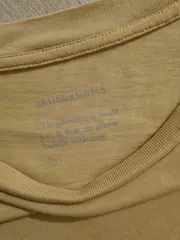 Vorschaubild 2 von Damen T-Shirt Beige Gr. 34/XS Baumwolle Casual