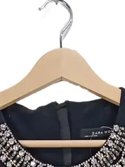 Vorschaubild 7 von Woman Abendkleid Schwarz Gr. 34/XS elegant mit Strasskragen