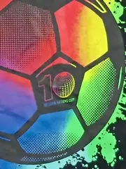 Vorschaubild 3 von Kinder Langarmshirt Fußball Design Gr. 146 Schwarz Sportlich