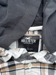 Vorschaubild 3 von Damen Kapuzenpullover kariert Gr. 40/L Mehrfarbig