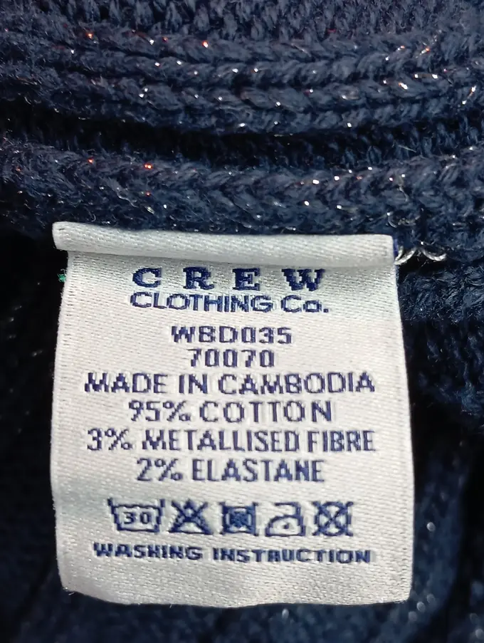 CREW CLOTHING CO. Strickjacke Bild 4