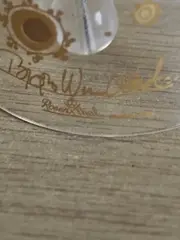 Vorschaubild 2 von Weihnachtsglocke Björn Wiinblad Engel Glas Transparent 10cm