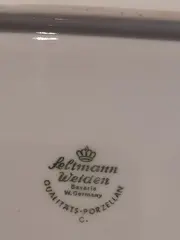 Vorschaubild 3 von Butterdose Porzellan Weiß Bavaria Qualitäts-Porzellan