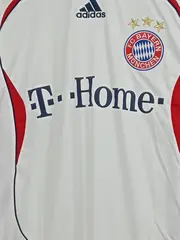 Vorschaubild 2 von T-Home Fußball Trikot Herren Kurzarm Polokragen Weiß M