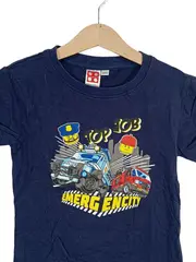 Vorschaubild 2 von Kinder T-Shirt Blau Grafik Kurzarm Baumwolle Gr. 116