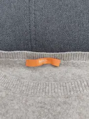 Vorschaubild 4 von Damen Pullover Grau Schriftzug Pailletten L Freizeit