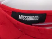 Vorschaubild 6 von Cocktailkleid Damen Gr. 34/XS Rot Spitze Langarm Elegant