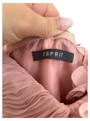 Vorschaubild 7 von Abendkleid Rosa Gr. 34/XS Elegant Applikationen Raffungen Midikleid