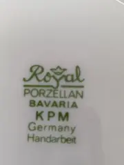 Vorschaubild 2 von KPM ROYAL BAVARIA Sammelteller Blaubeuren Blautopf Porzellan 10cm Weiß