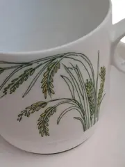Vorschaubild 2 von studio-linie Sammelgedeck 3tlg Porzellan Blumen Muster Weiß