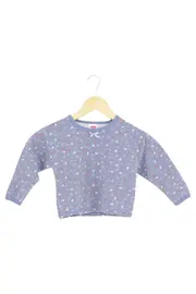 Vorschaubild 1 von Pullover Kinder Gr. 98 Blumenmuster Mehrfarbig Baumwolle Vintage