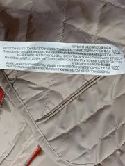 Vorschaubild 4 von Kinder Steppjacke Gr. 128 Beige Preppy Klassisch Übergangsjacke