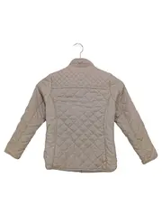 Vorschaubild 2 von Kinder Steppjacke Gr. 128 Beige Preppy Klassisch Übergangsjacke