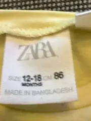 Vorschaubild 3 von T-Shirt Mädchen Gr. 86 Gelb Rüschenärmel Kurzarm