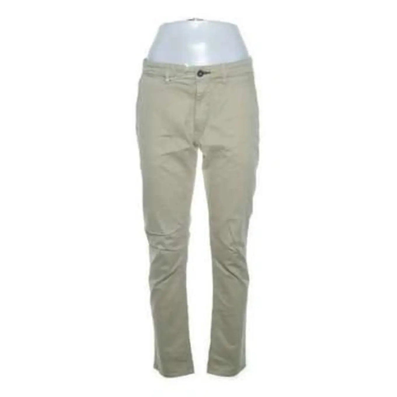 NN.07 Herren Stoffhose Beige W32/48/M Casual Klassisch Chino Hose