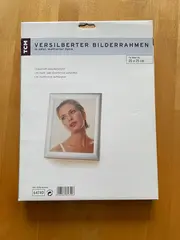 Vorschaubild 6 von TCM Bilderrahmen 64740 Rechteckig Metall Silber 25x30 cm Klassisch Mattiert