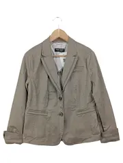 Vorschaubild 1 von Damen Blazer Gr. 38/M Beige Elegant Klassisch Business