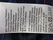 Vorschaubild 4 von Damen Bluse 36/S Blau Kariert Klassisch Langarm Rüschen