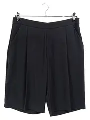Vorschaubild 1 von Basic Culotte Shorts Damen Gr. L schwarz elegant weite Hose