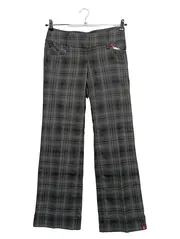 Vorschaubild 1 von Damen Stoffhose Gr. 34 Grau Kariert Casual Business