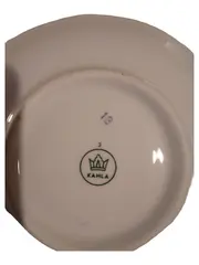 Vorschaubild 3 von Porzellan Kaffeegedeck 3tlg Tasse Unterteller Weiß Blumen Festlich