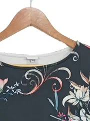 Vorschaubild 4 von Damen Sommerkleid Gr. 34;XS Mehrfarbig Florales Muster