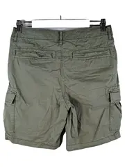 Vorschaubild 2 von Cargo Shorts Herren W27 Oliv 100% Baumwolle Cargoshorts