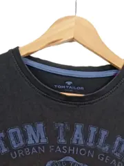 Vorschaubild 5 von Herren T-Shirt Schwarz S Casual Logo-Print Baumwolle