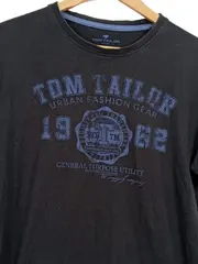 Vorschaubild 2 von Herren T-Shirt Schwarz S Casual Logo-Print Baumwolle