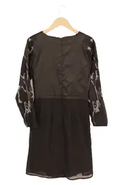 Vorschaubild 2 von Nü DENMARK Freizeitkleid Damen Gr. 36/S Schwarz Grafisch Vintage Elegant