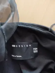 Vorschaubild 5 von Damen festliches Kleid Puffärmel schwarz Gr. 42/XL