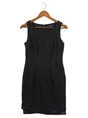 Vorschaubild 1 von Damen Etuikleid Business Gr. 36/S Schwarz Elegant