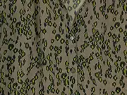 Vorschaubild 2 von Damen Bluse 40;L Leopardenmuster Mehrfarbig Polyester