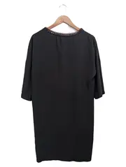 Vorschaubild 2 von Damen Etuikleid Gr. 34 XS Schwarz Elegant Business