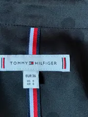 Vorschaubild 8 von Damen Bluse 36/S Schwarz Punkte Elegant Langarm Business