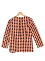 Vorschaubild 2 von Damen Sweatjacke Gr. 36/S Mehrfarbig Geometrisch