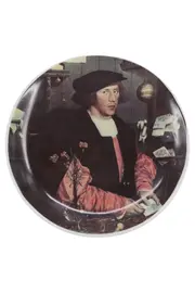 Vorschaubild 1 von Sammelteller Bildnis Kaufmann Georg Gisze Holbein Klassisch 22cm Mehrfarbig
