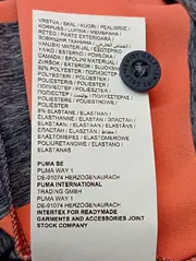 Vorschaubild 4 von Herren Poloshirt Gr. 48/M Grau Orange Gestreift Sportlich