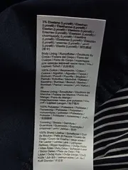 Vorschaubild 5 von Damen Trenchcoat Übergangsmantel Gr. 34/XS Blau Klassisch Casual