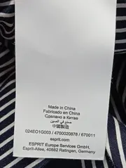 Vorschaubild 6 von Damen Trenchcoat Übergangsmantel Gr. 34/XS Blau Klassisch Casual