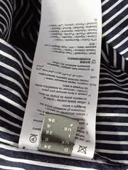 Vorschaubild 4 von Damen Trenchcoat Übergangsmantel Gr. 34/XS Blau Klassisch Casual