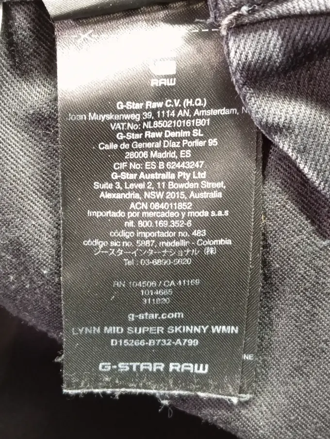 G-STAR RAW Jeans Skinny Fit Bild 4