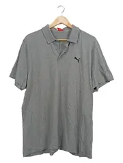 Vorschaubild 1 von Herren Poloshirt Grau 2XL Sportlich Baumwolle Kurzarm