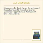 Vorschaubild 2 von Dr. Sheila Kanani Weltraum Astronomie Sachbuch Kinder Hardcover Englisch