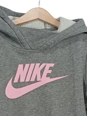 Vorschaubild 2 von Hoodie Mädchen Gr. 146 Kapuzenpullover Grau Rosa Sportlich