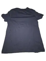 Vorschaubild 3 von Damen T-Shirt Gr. 42 XL Navy Blau Aufdruck Casual Kurzarm