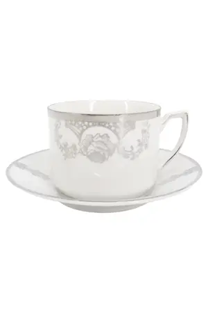 MARKENLOS Tasse und Unterteller