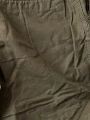 Vorschaubild 5 von EDC Damen Shorts Kurze Hose Gr. 38 W29 M Oliv Baumwolle Leinen Sommer Casual